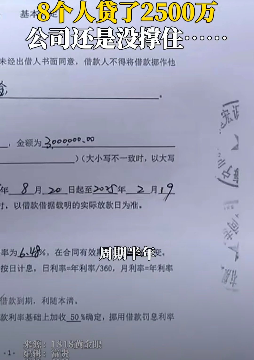 8个人贷款2500万上班 创业真的不容易，8人贷款2500万，最终还是没能救活这