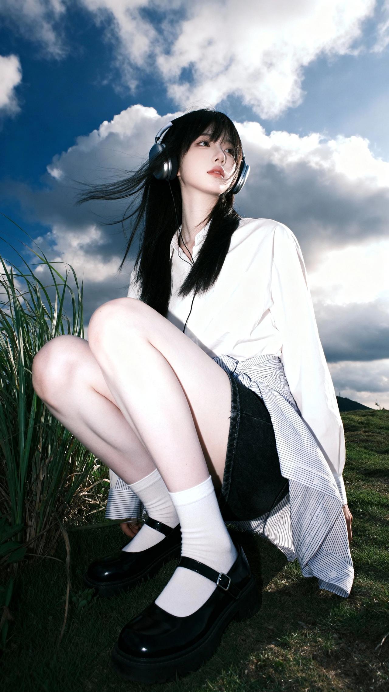 颜值随拍 爱拍照爱生活 ootd穿搭 清纯甜美 女生拍照姿势