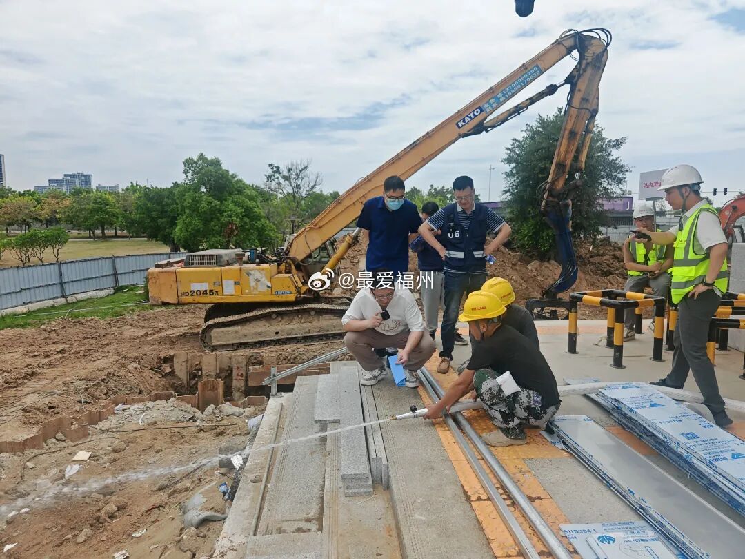 开展验收的福州地铁6号线东调段全力保障6号线东调段如期安全通车 