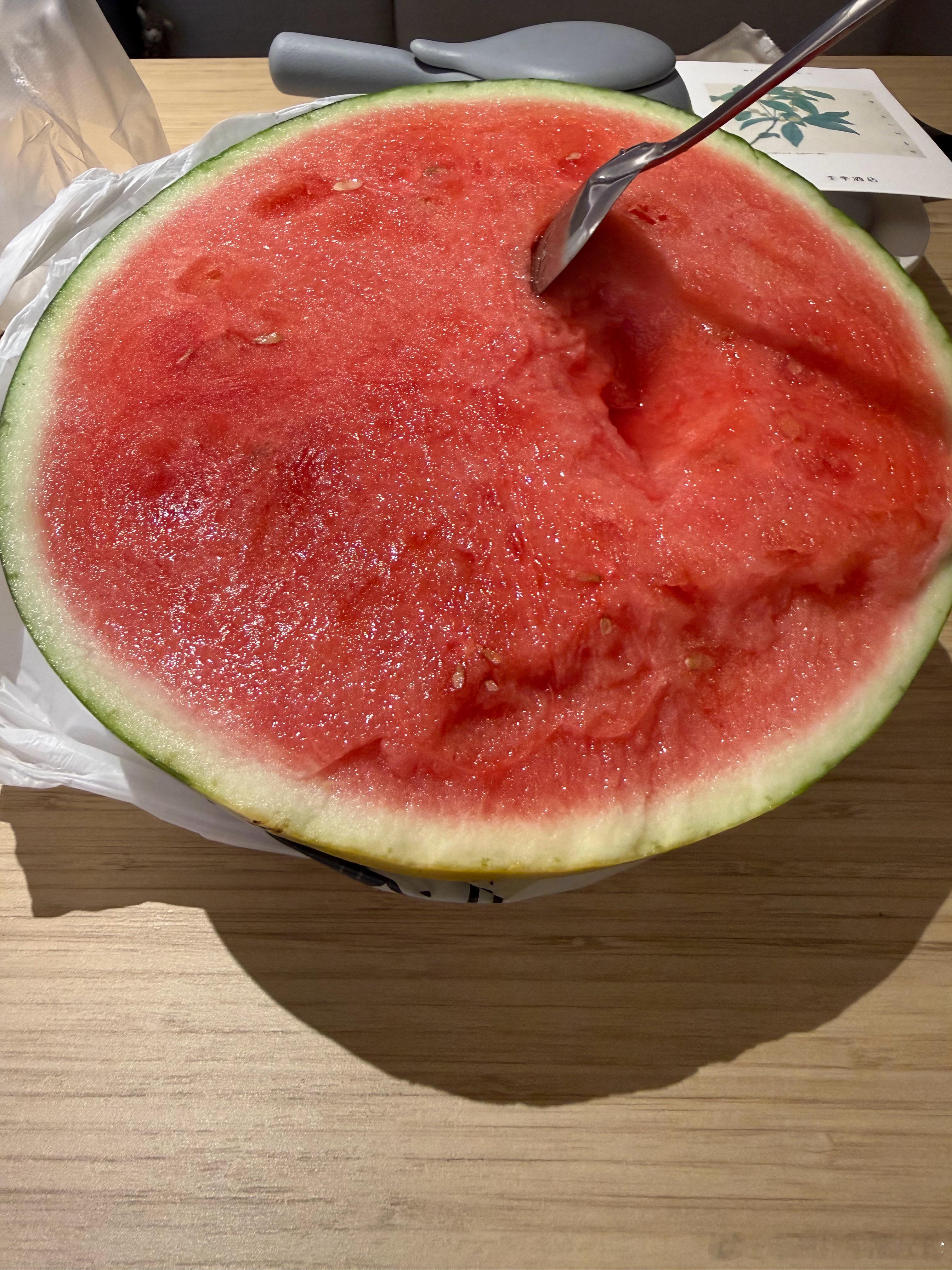 热了，那就冰镇大西瓜🍉 
