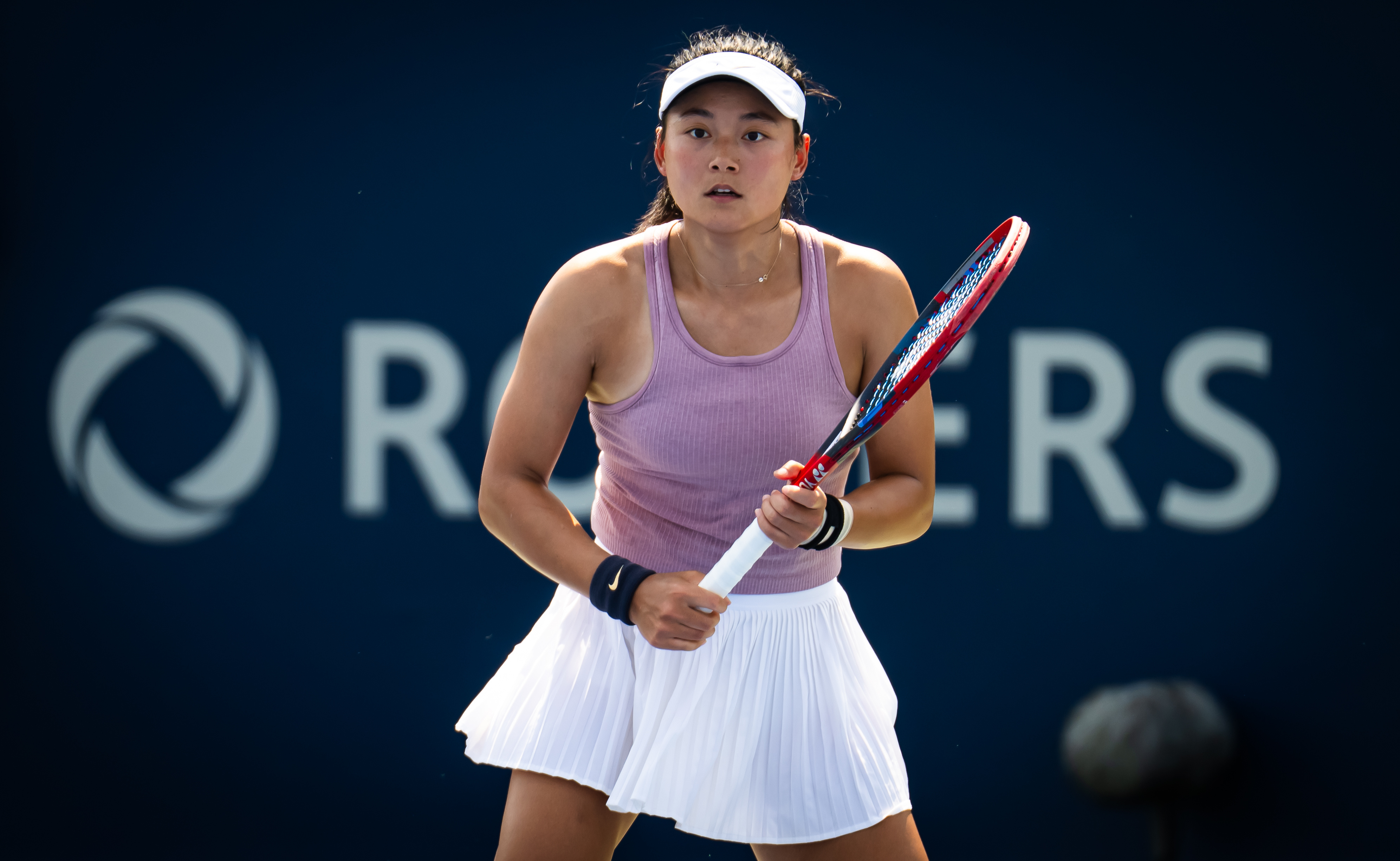 WTA1000蒙特利尔站首轮，王雅繁在决胜盘4-1领先的情况下连丢五局，最终苦战