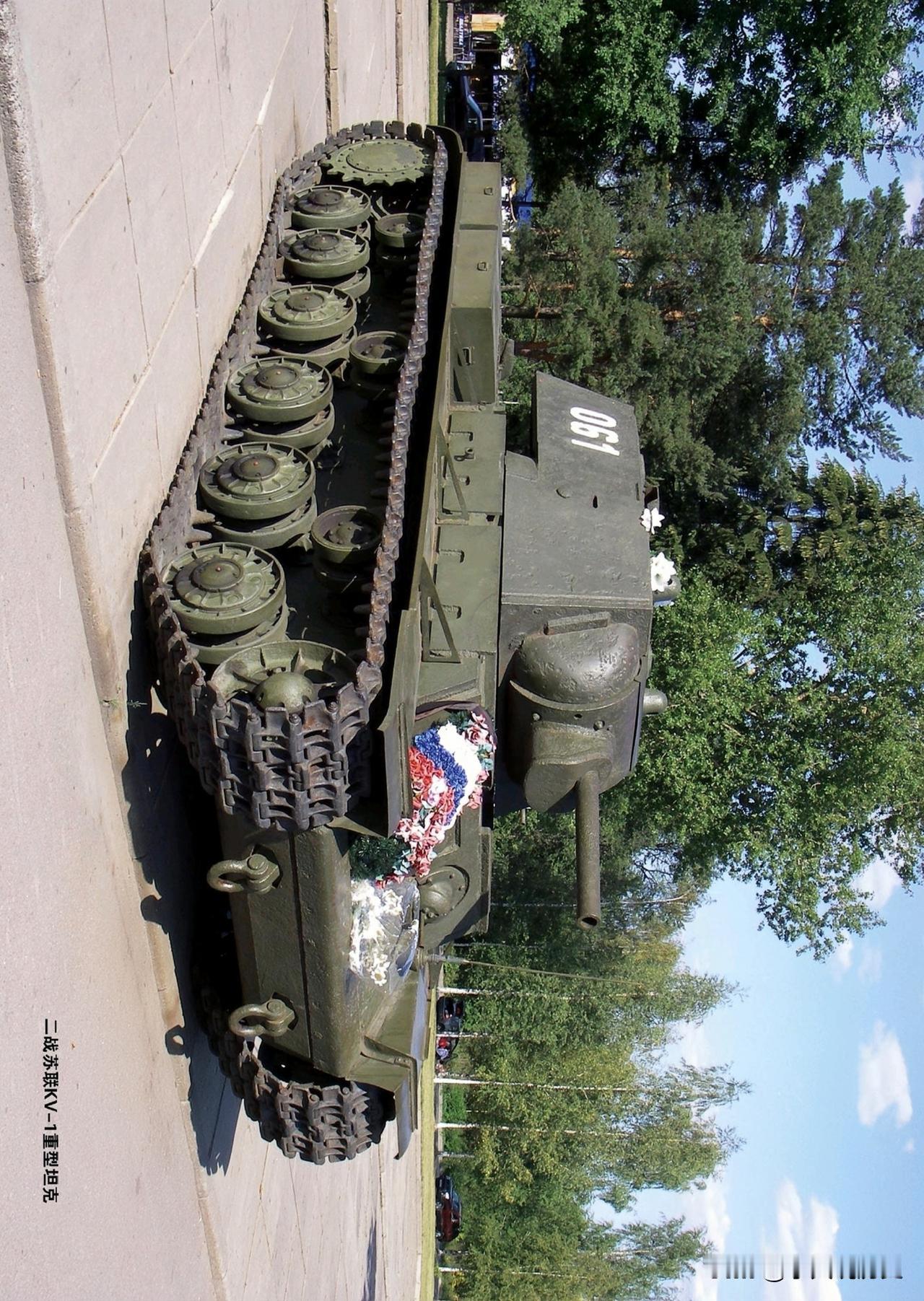 二战苏联KV-1重型坦克