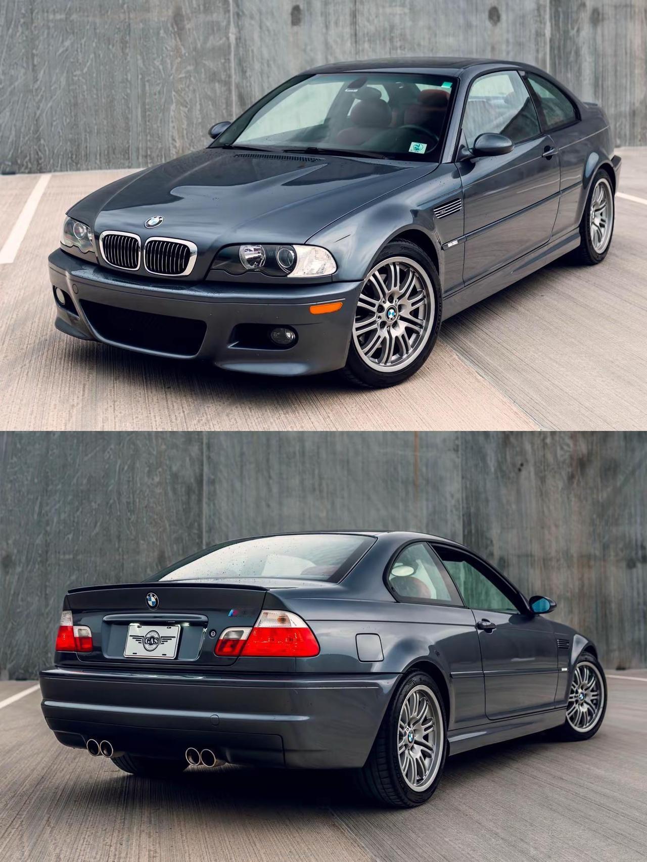 BMW M3 E46。有些宝马，即便过去二十多年，依然很难被“老车”两个字定义。