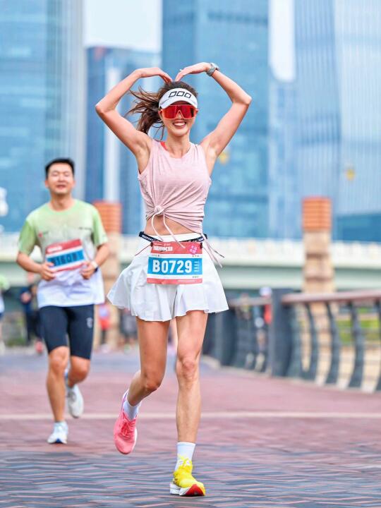 38妇女节我送自己一场城市K马🏃‍♀️10km