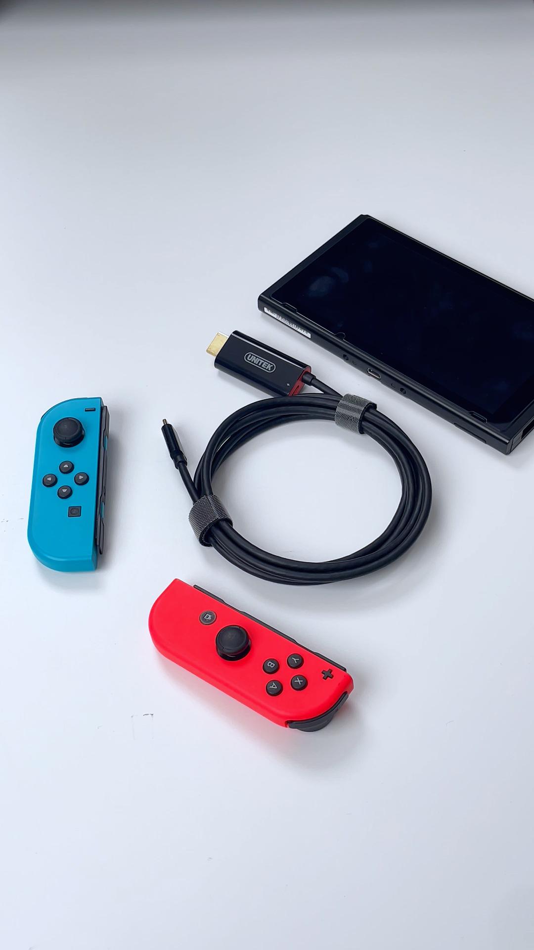 一根线，让Switch投屏更简单一点！
👉【优越者Type-C高清投屏转接线】