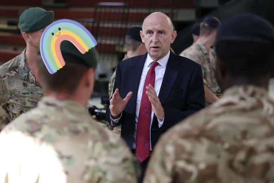 刚刚，

英国国防大臣希利突然发表

11 月 6 日 英国国防大臣约翰希利表示