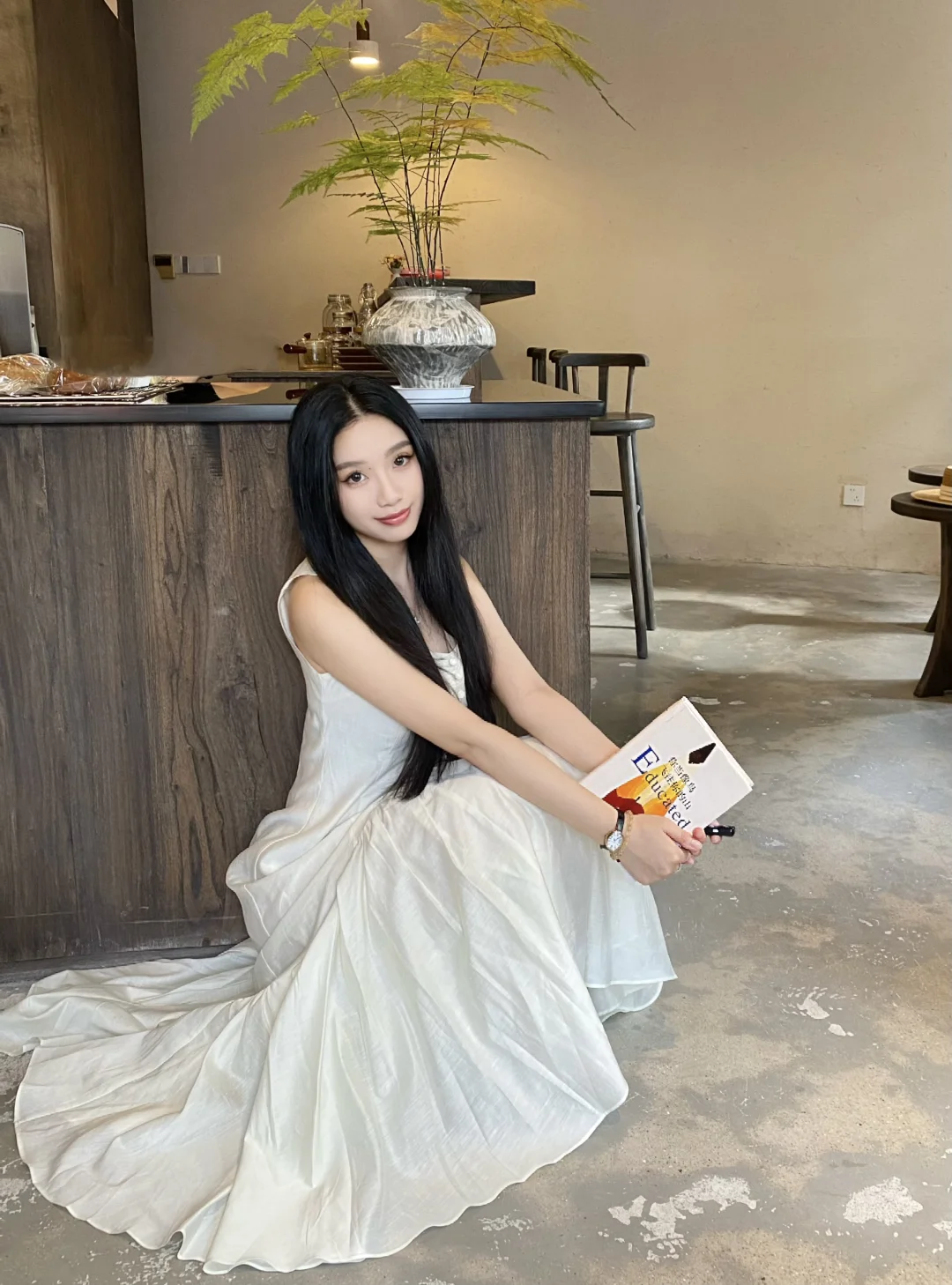 白色连衣裙🤍