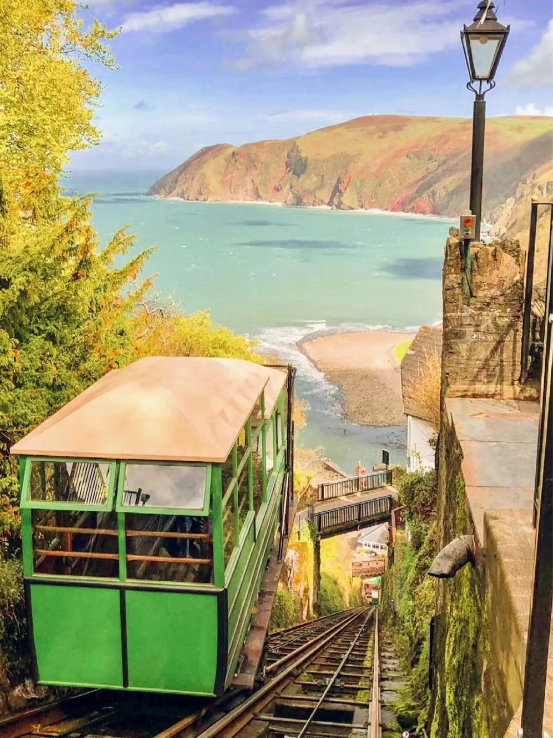 英国小众🚠悬崖列车｜开启一场神秘绿野仙踪
