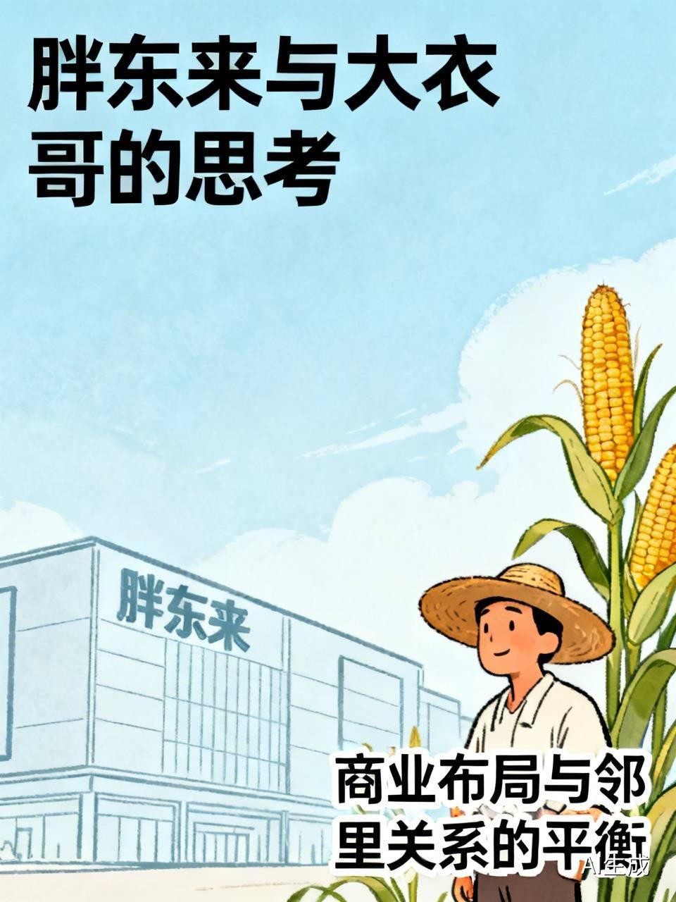 胖东来为啥不到隔壁县城开分店呢?这事可以通过大衣哥的做法和回答来分析一下。大衣哥