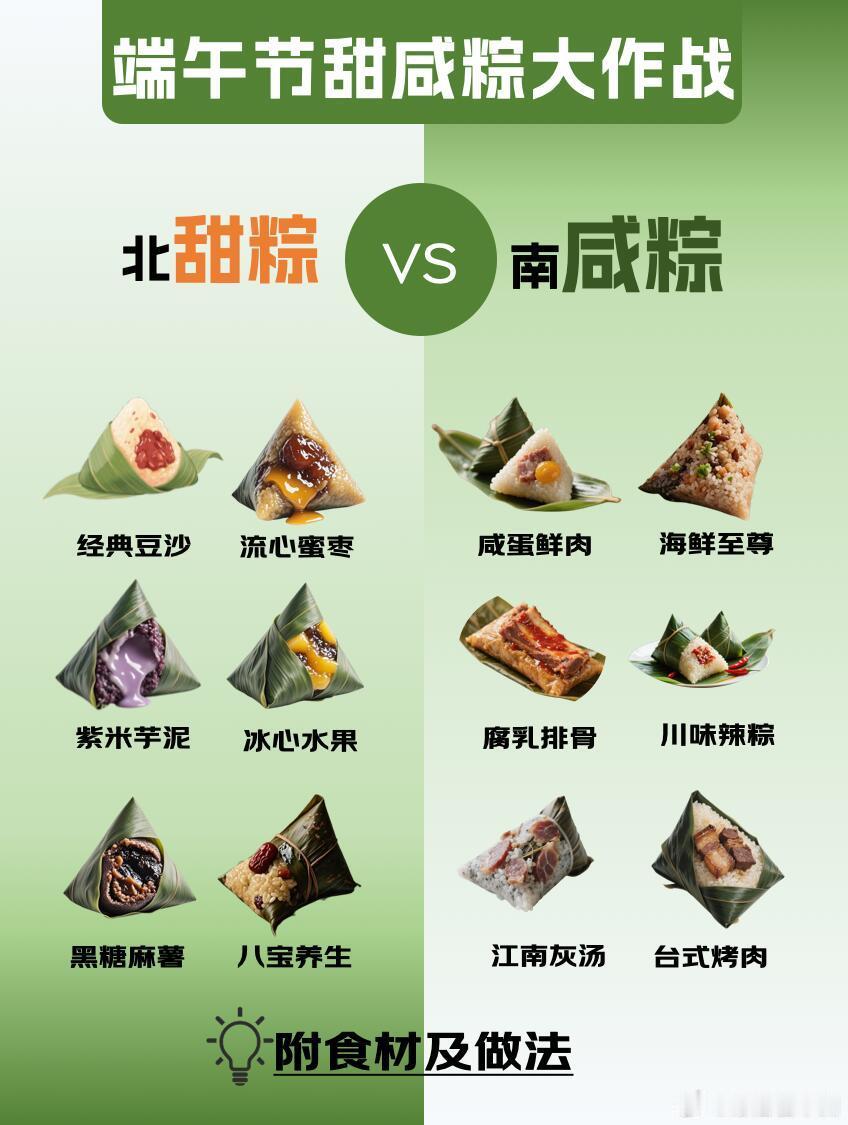 博君一肖 马上端午啦！大家是甜粽子还是咸粽子（反正不能是蛤蟆粽，俺刷到过，俺接受