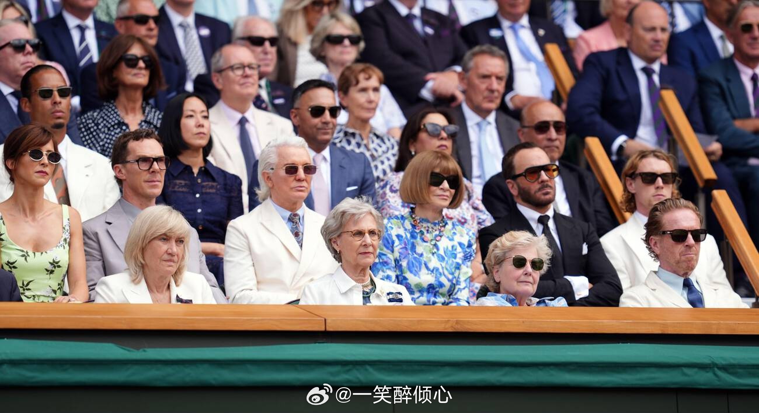 英国王室  今天格洛斯特公爵夫人比尔吉特在伦敦观看2026年度温布尔登网球锦标赛