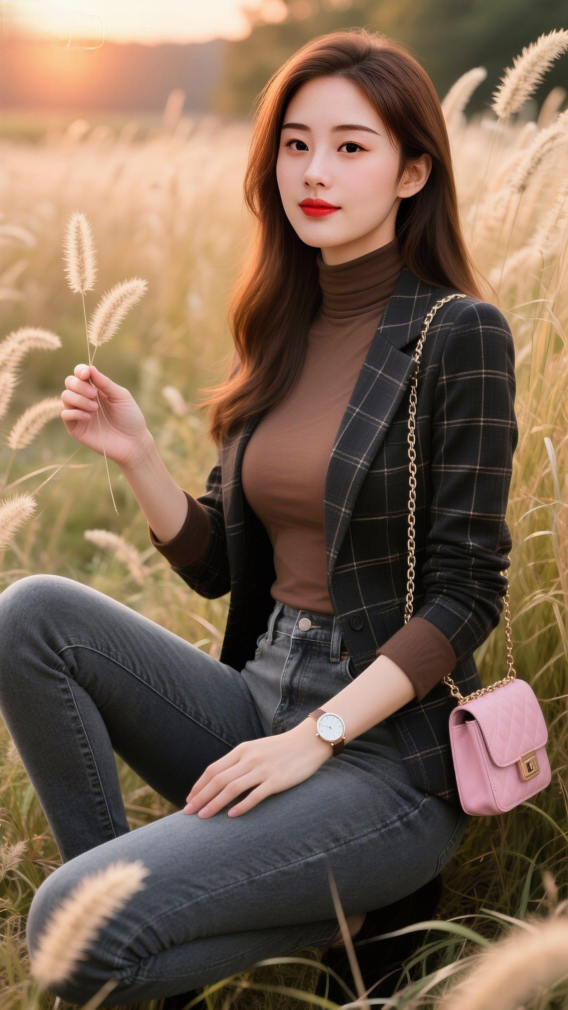 抓住落日的光，在芦苇丛里做一场温柔的梦