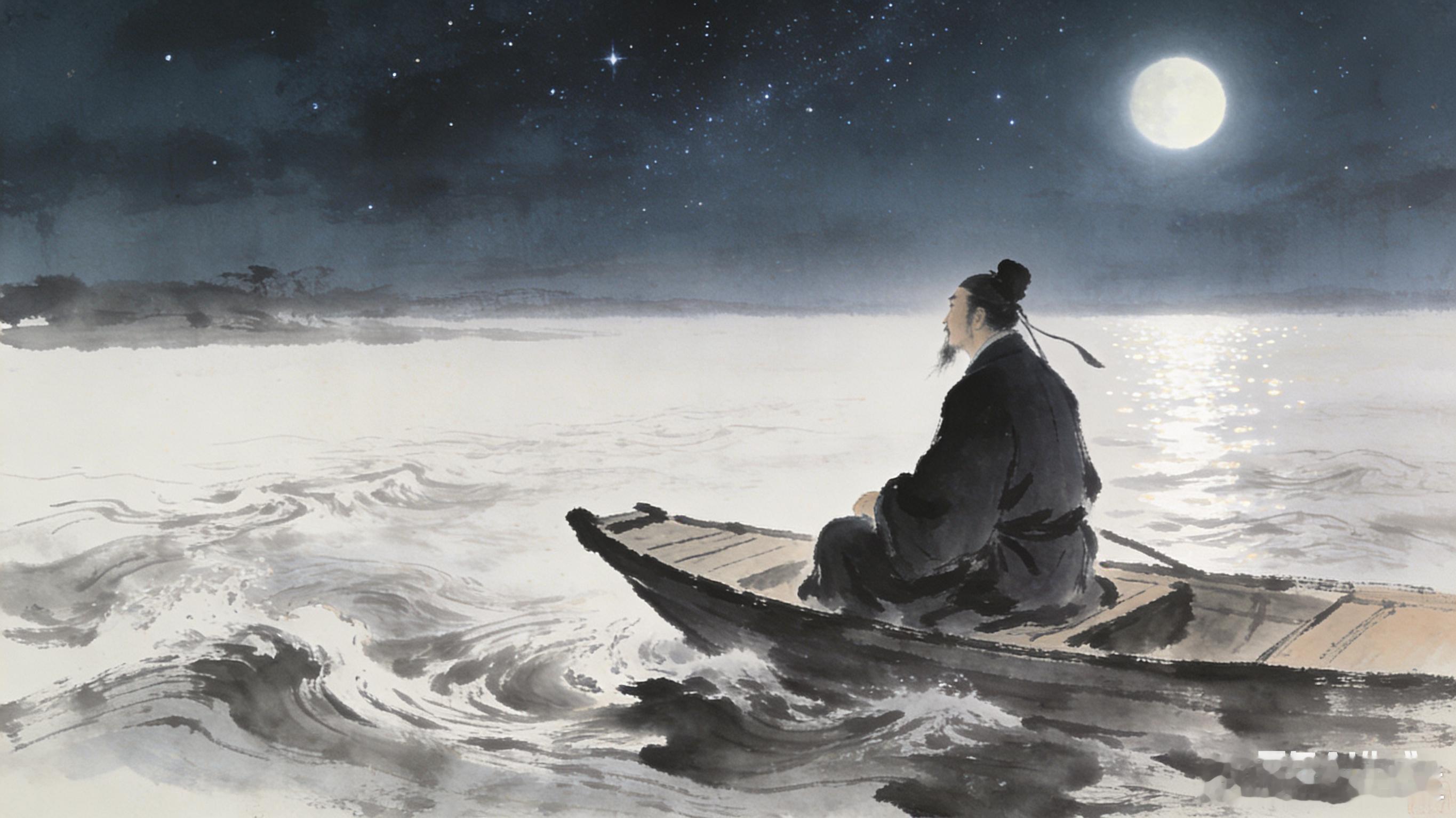 孤舟夜泊，天地孤臣——读杜甫《旅夜书怀》杜甫的船，泊在长江的夜色里。那该是永泰元