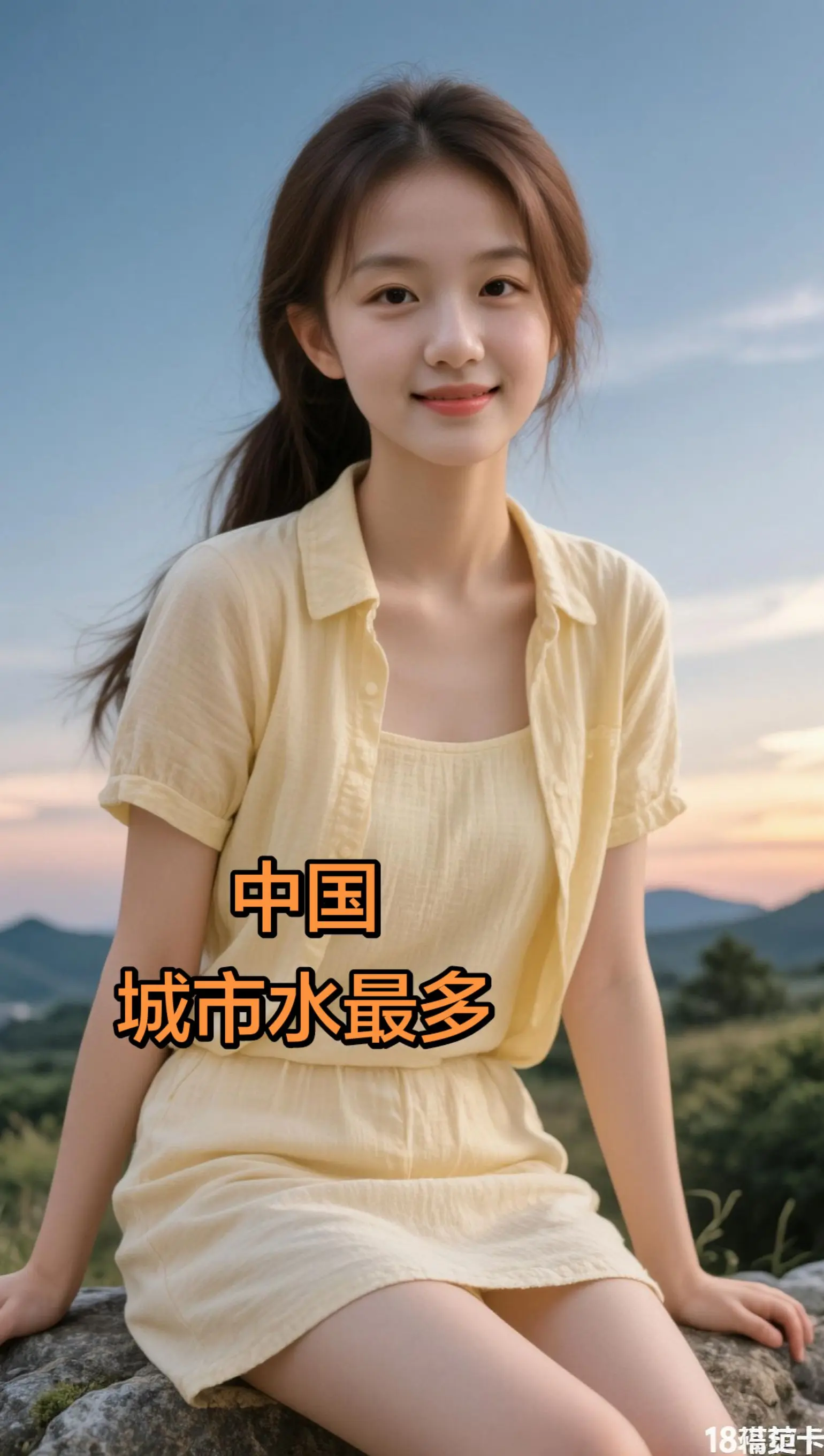 AI青春甜美风 ai创作