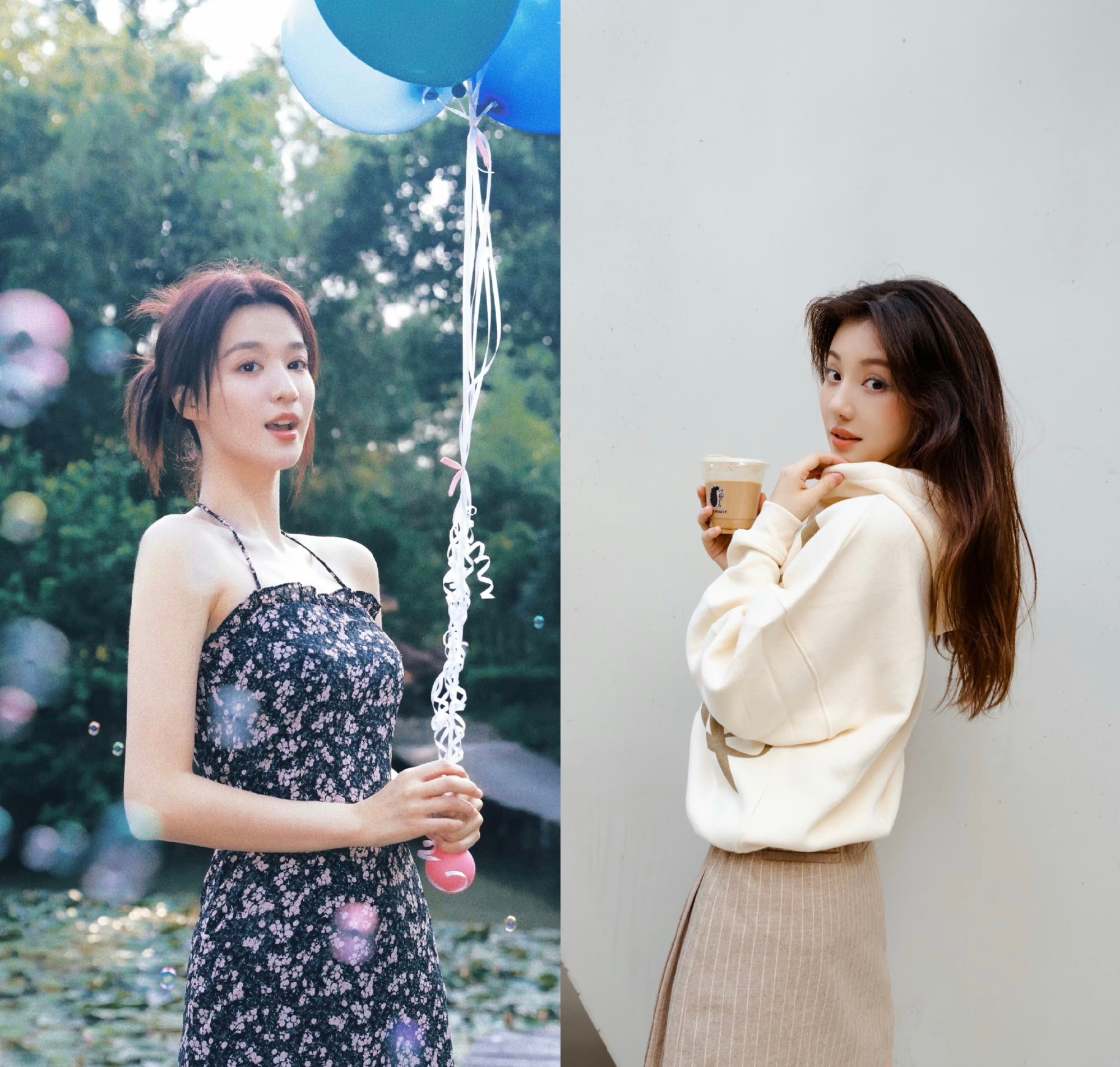 #王楚然王鹤润的相似度##王楚然王鹤润共用一张脸# 这两人真的傻傻分不清，以为《