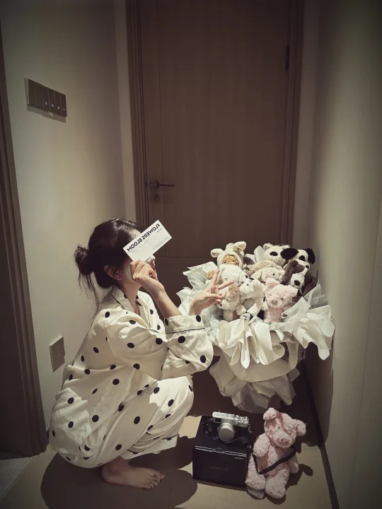 收到jellycat花束啦！！