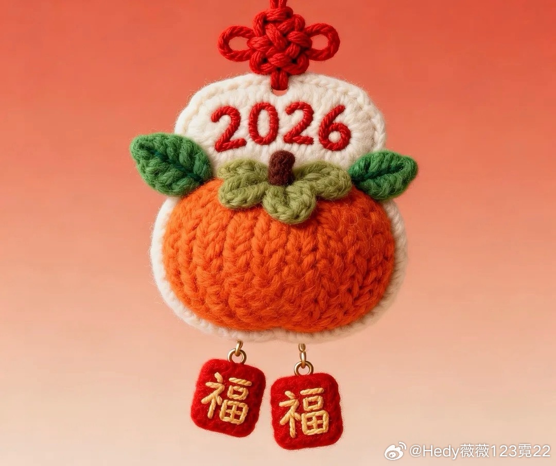 2026年里愿大家都柿柿如意！好事连连！开开心心！好柿发生！ 
