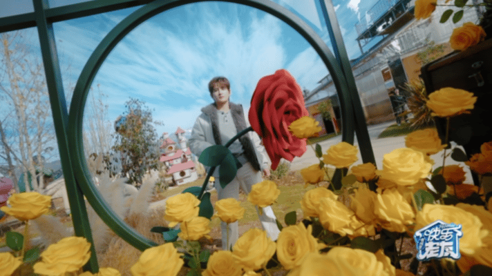 张远的浪漫在此刻具象化张远这一段简直是浪漫本身！！「我想“借沙漠种满玫瑰 给孤独