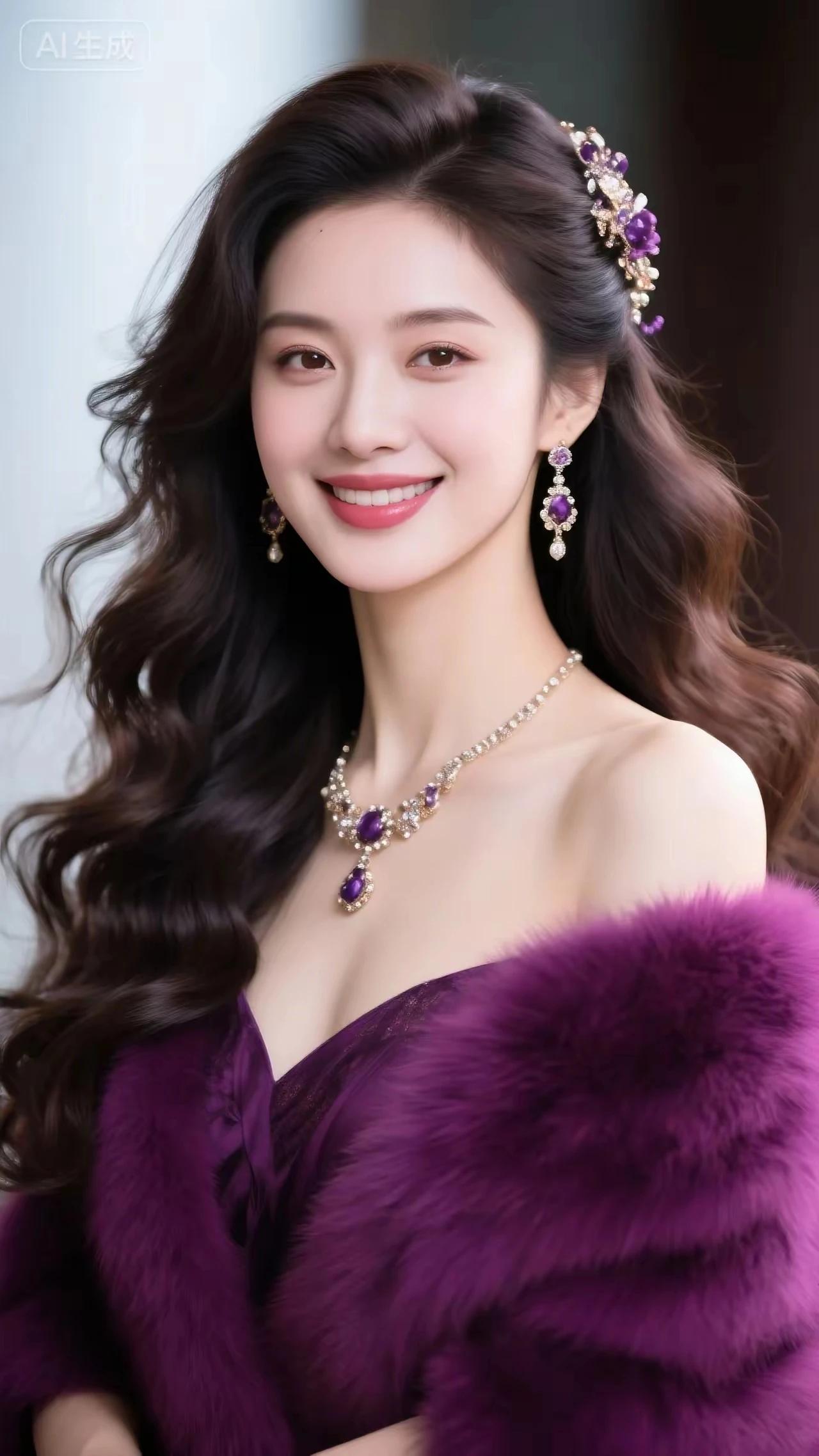 姑娘近来很开心，
帅哥纷纷加微信。
都说她是大美女，
不知谁是有缘人。