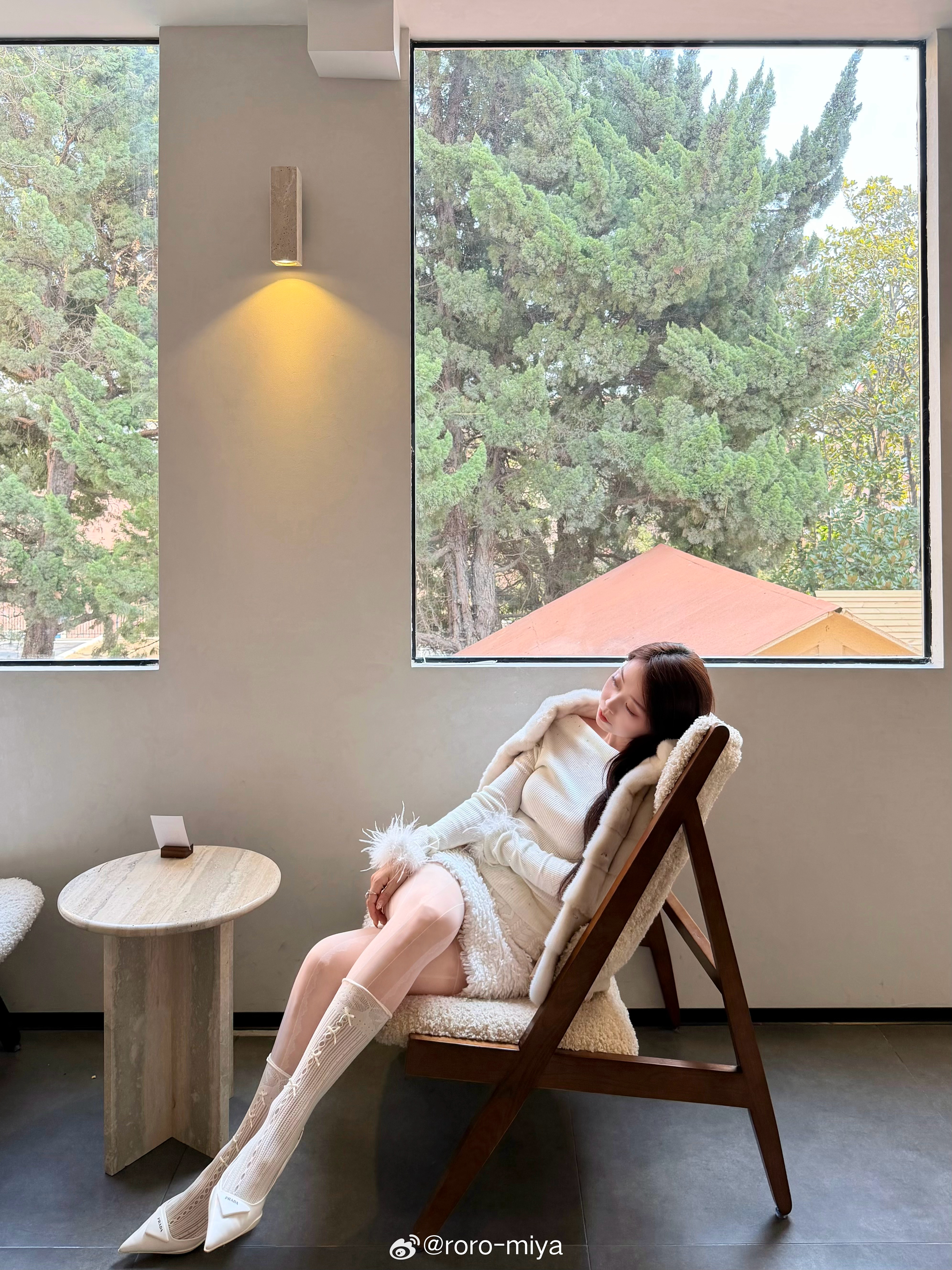 🤍ootd 青岛·PufferBelly甜品店(八大关店)