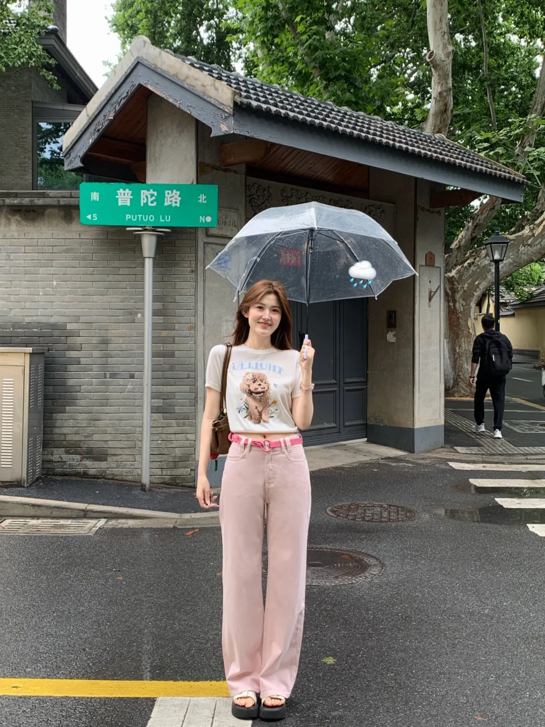 休闲穿搭｜💕给夏季来点粉红色～