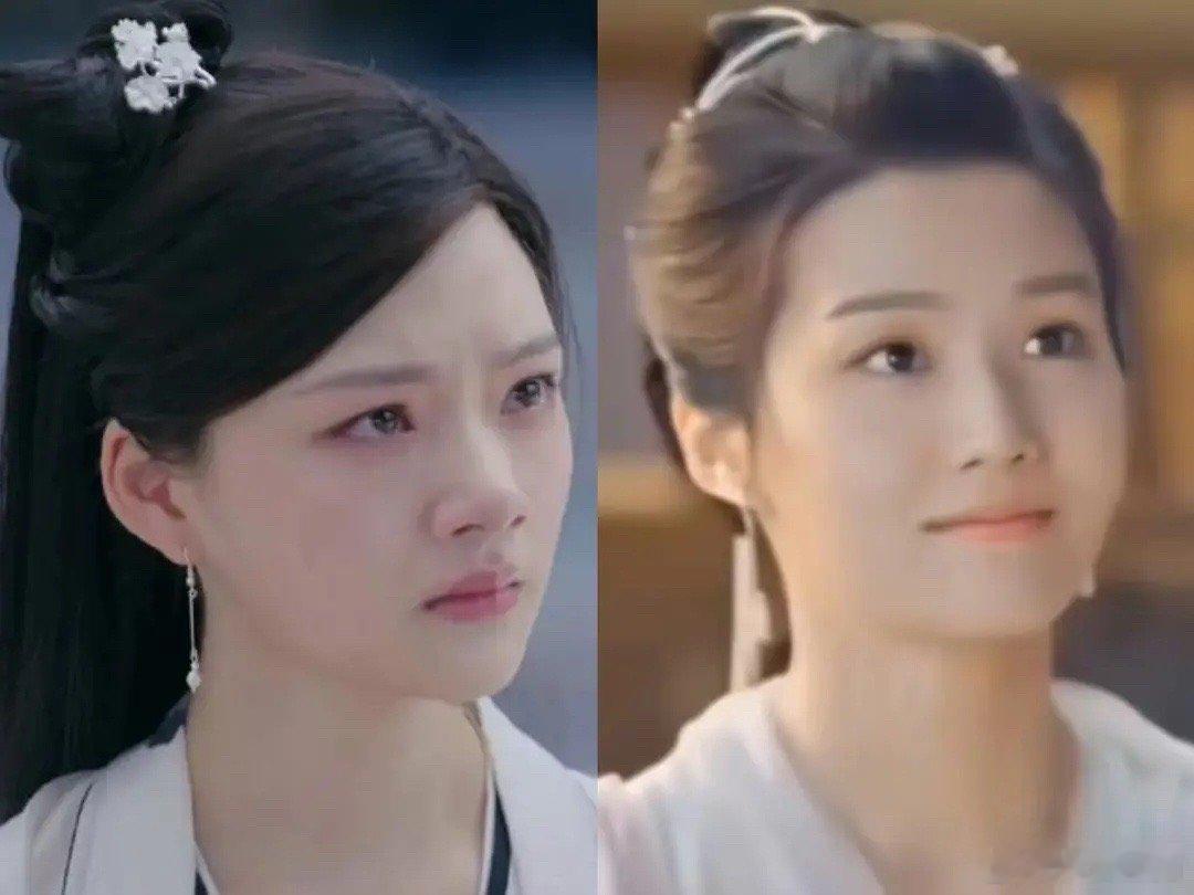 卢昱晓长得真的不如任敏吗？最近不是还不错 ​​​