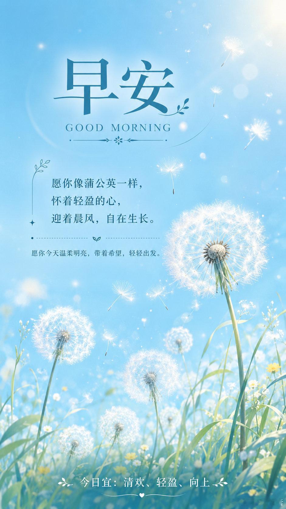早！ 早安