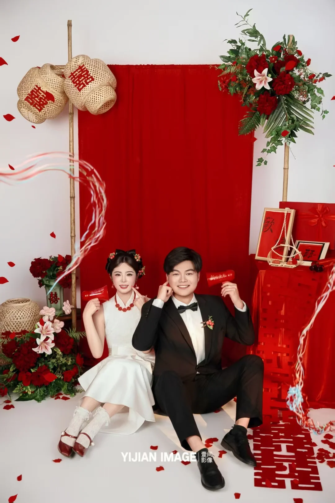 我们的小众中西合璧订婚照好出片👰
