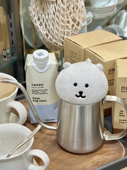 不花一分钱逛街项目～带熊去muji玩 ……