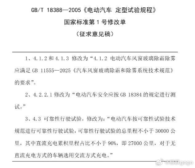 可靠性试验总里程不低于3万公里？这一定是我眼花了大v聊车