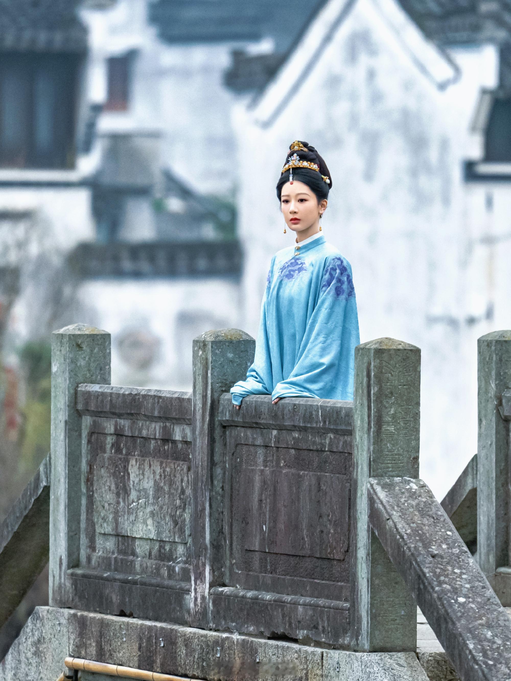 杨紫杨紫 杨紫李祯 李祯这套蓝色真漂亮祯掌事好有气势家业还在热播期继续看李祯生命
