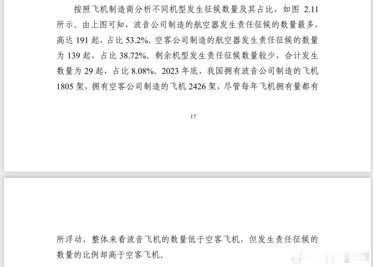 波音数据上是没有空客好。 数据是2000-2023年的。 ​​​