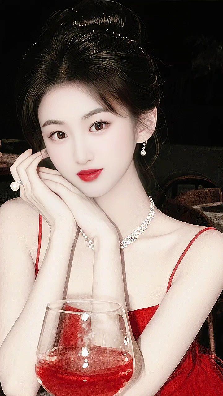 惊艳 女神 今天的人设是氛围感美女 天生丽质 御姐