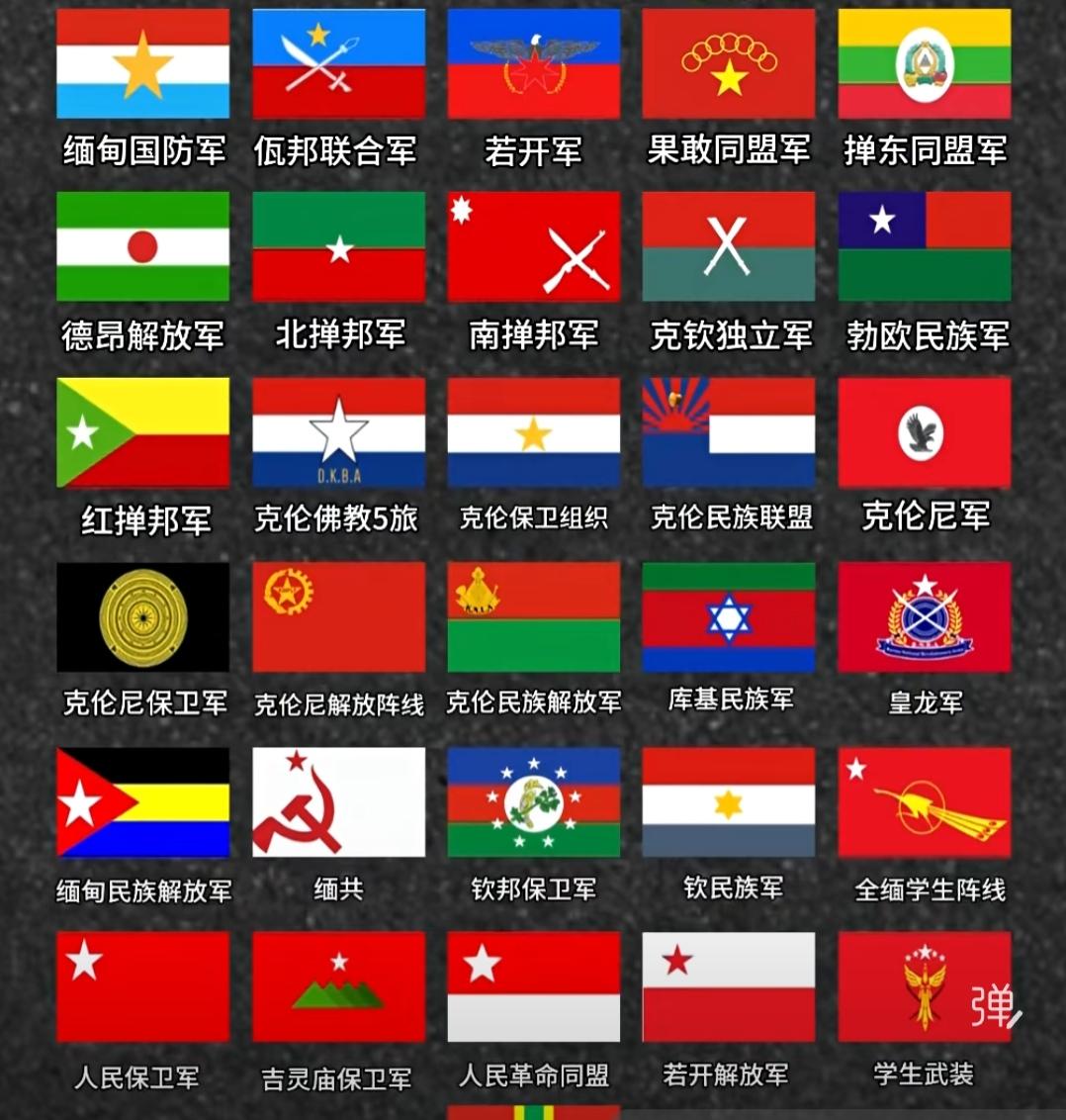 缅甸除了政府军外 还有多少武装组织