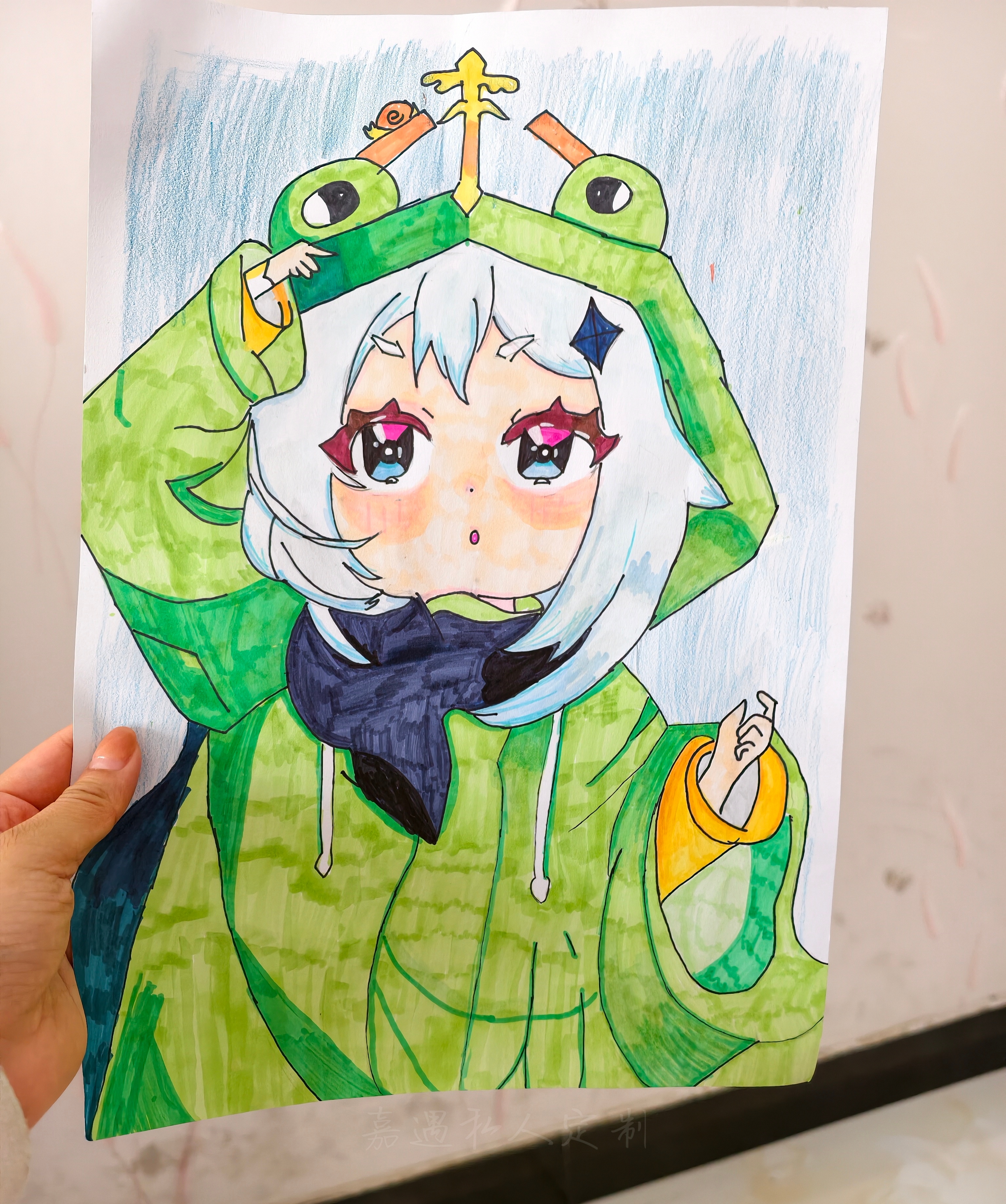 小朋友画的什么时候才能给我画任嘉伦