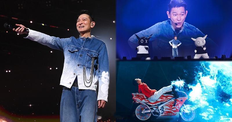 【明報即時】「華仔天地」專屬演唱會 劉德華兩度encore 被粉絲熱情感動哽咽 