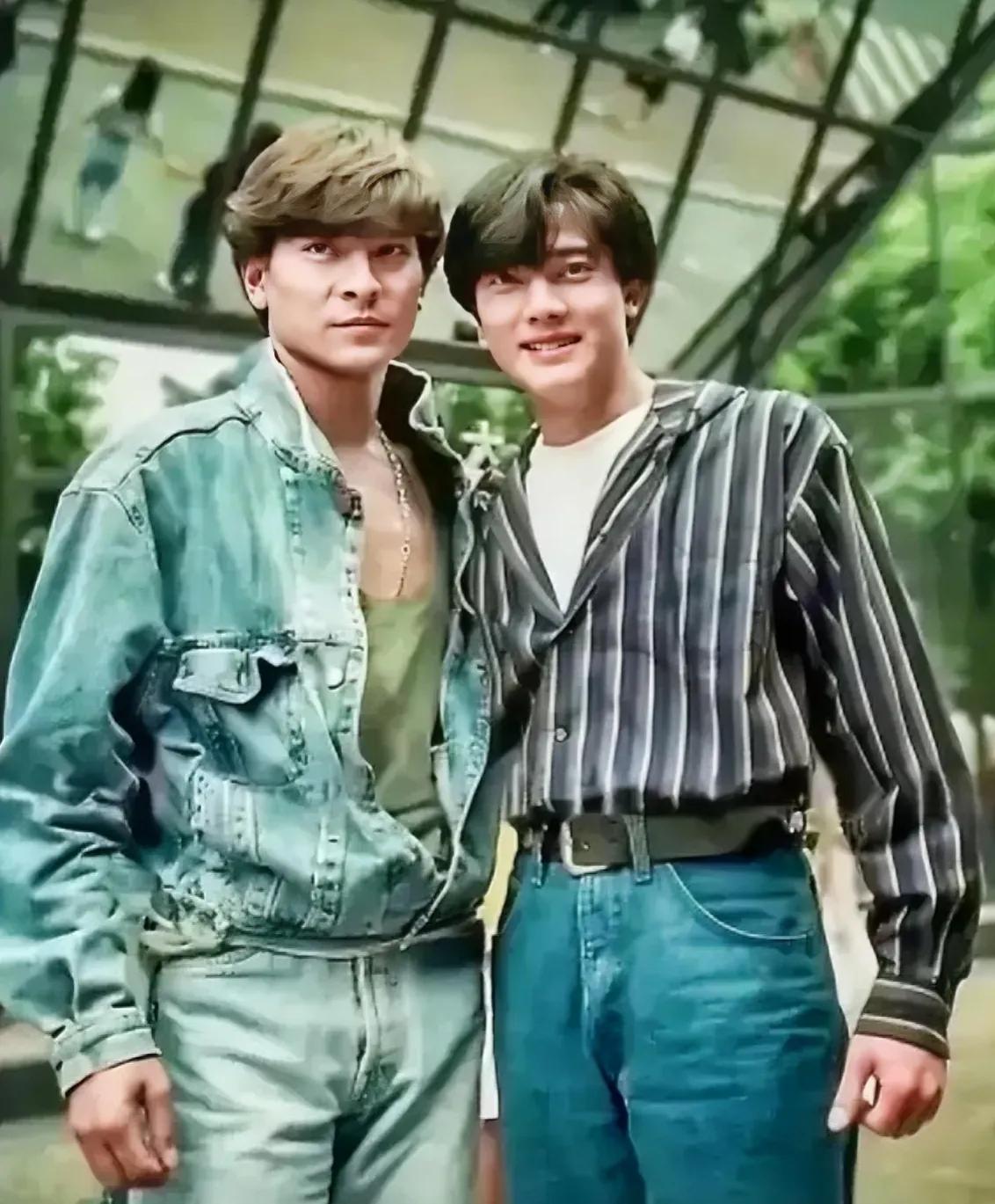 刘德华，郭富城两个人很帅，但是加起来，也帅不过黎明。你认为呢？
#娱评大赏#
