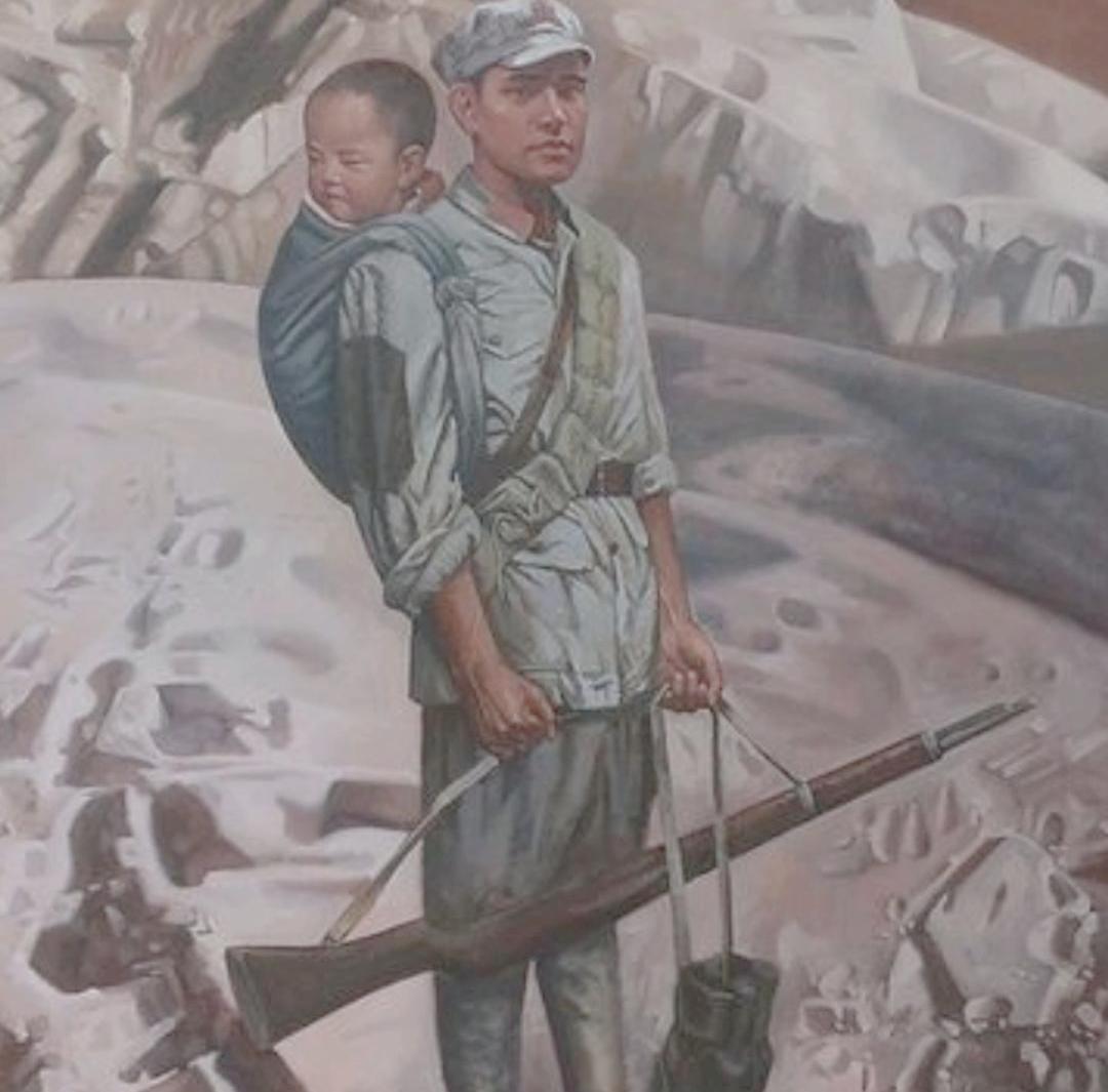 1934年，长征路上一烈士在生命弥留之际，将自己的孩子托付给了卫生连指导员马泽迎