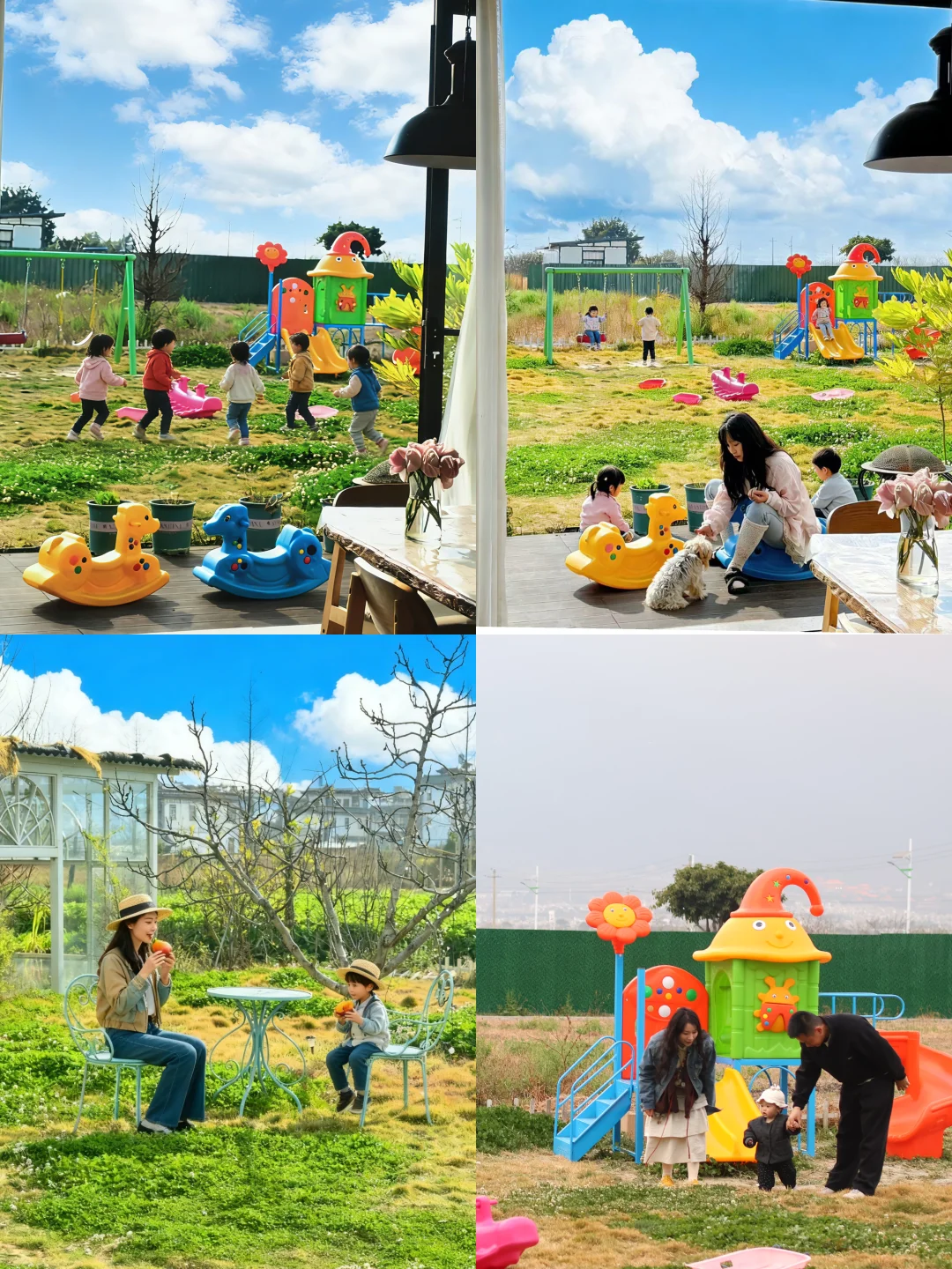 洱海边亲子小院，像幼儿有一样🉑️轻松躺平