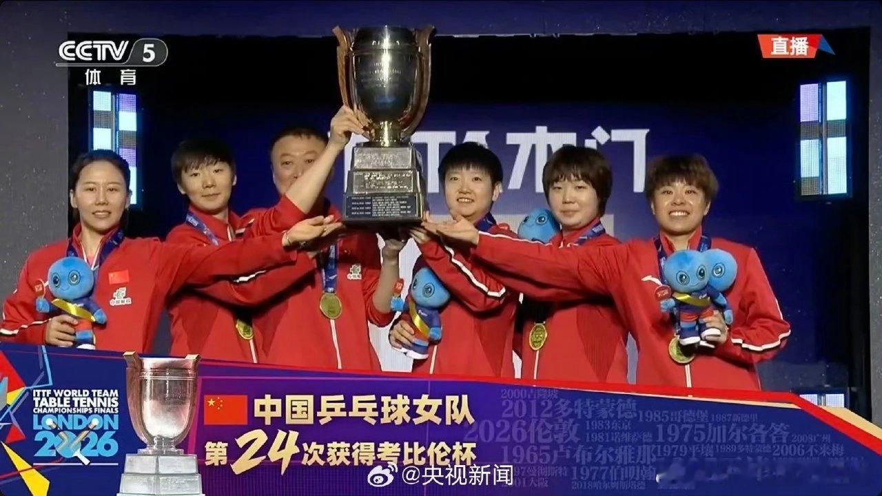 【中国🇨🇳队实现世赛女团七连冠】中国🇨🇳队以3:2战胜日本队实现世乒赛女