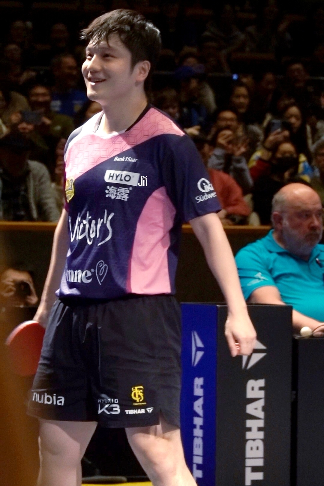 20251219 欧冠1/8 萨尔布吕肯粉色开心模糊🐼 樊振东樊振东欧冠