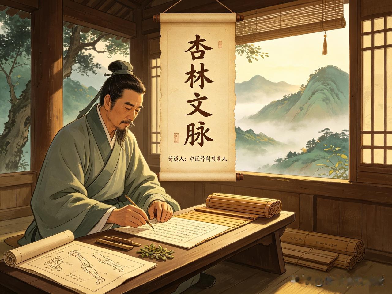 杏林文脉｜蔺道人：隐居山林的骨科鼻祖，写下我国首部骨伤专著

你知道吗？早在一千