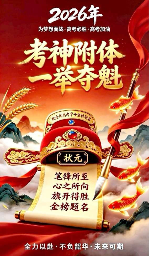 2026年高考报名人数TOP10省份： 
1、 河南：136.0万，全国唯一破1