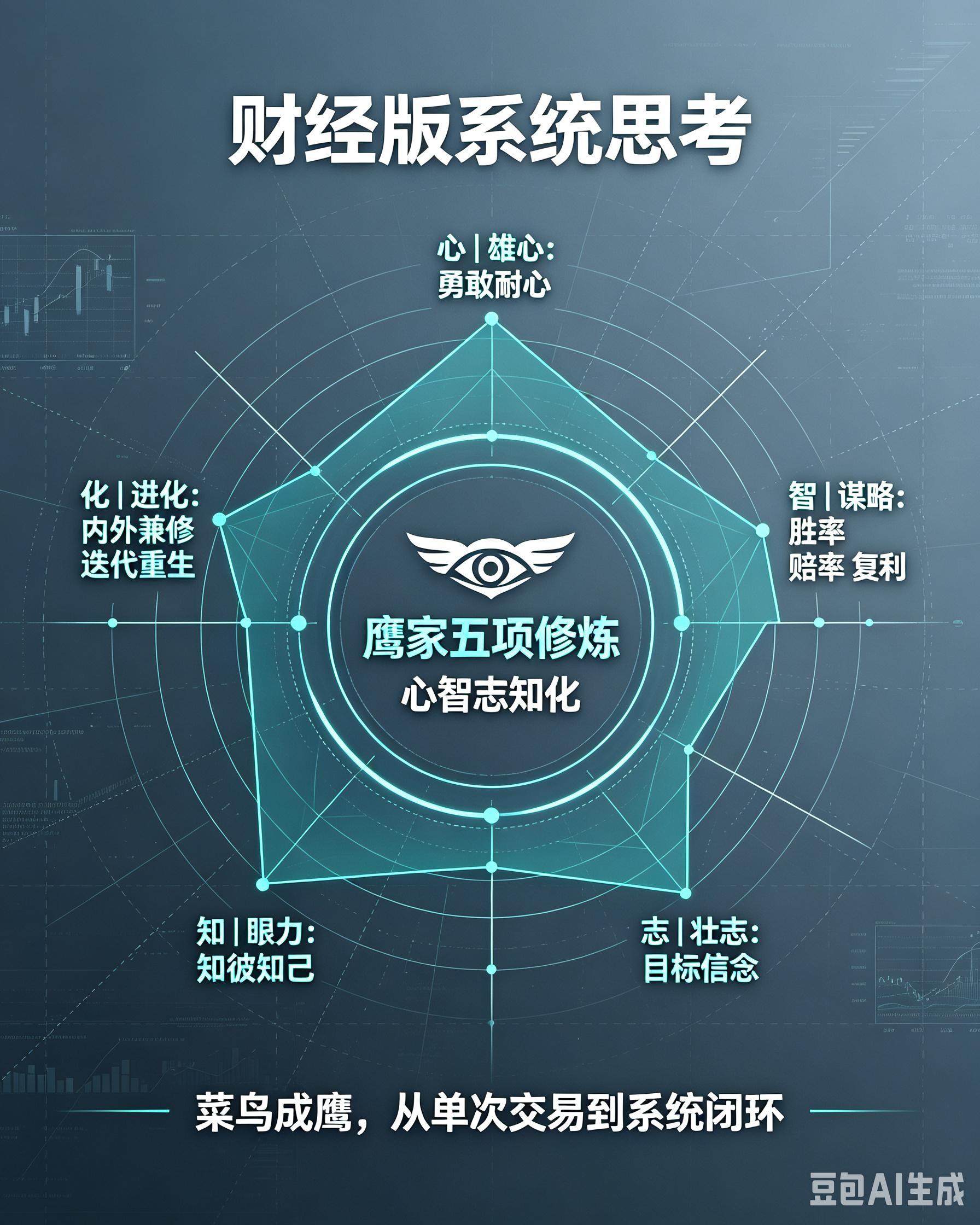 第五项修炼是企业管理学引入系统思考的开山之作，在财经领域，大V认为散户投资者想要