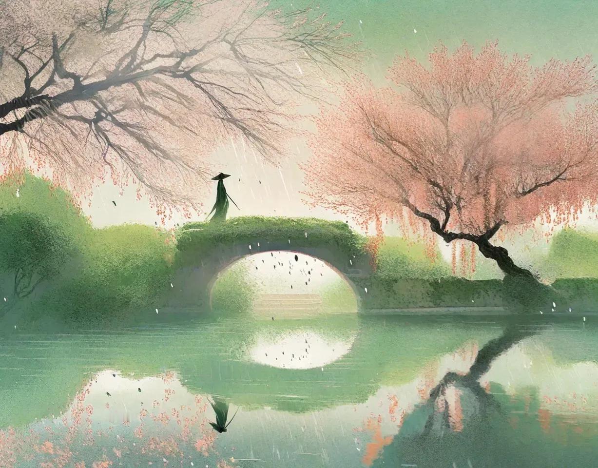 有人问我事如何，人海阔，无日不风波。——姚燧(suì)《阳春曲·笔头风月时时过》