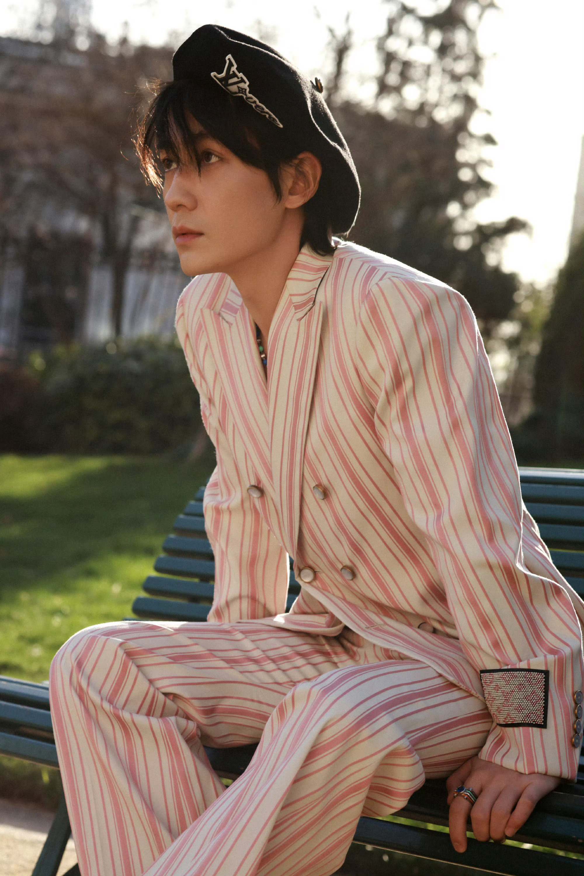 朱一龙 × Louis Vuitton 巴黎男装周男装周 1️⃣ Louis V