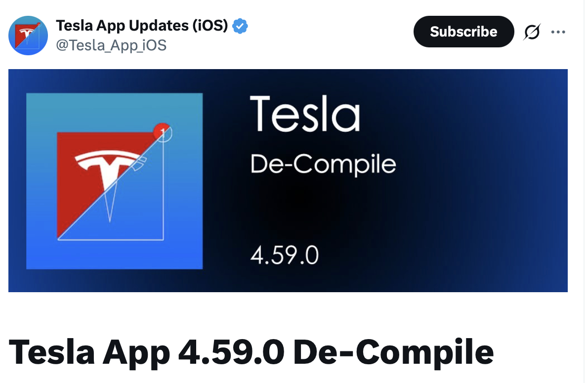 特斯拉APP将上线人形机器人功能长期追踪特斯拉app的海外博主通过最新新代码信息