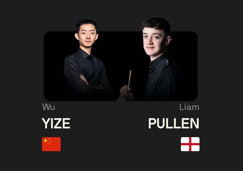 吴宜泽单杆过百，5-2战胜普伦，晋级世界公开赛正赛！
 
 
北京时间2月13日