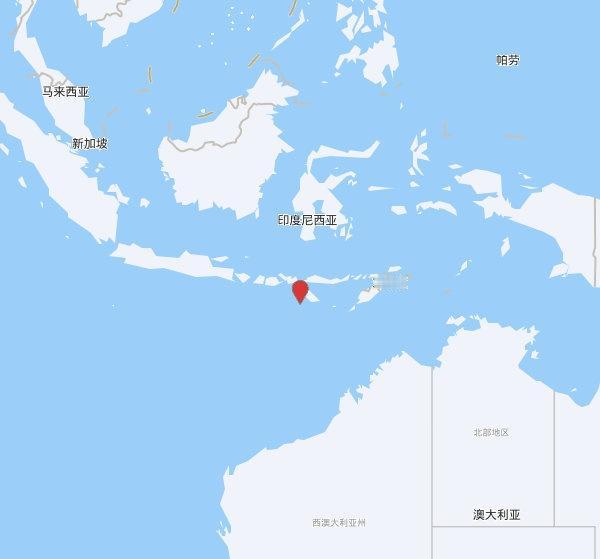 【欧洲地中海地震中心】发布，2025-10-15 20:15:33 在 松巴地区