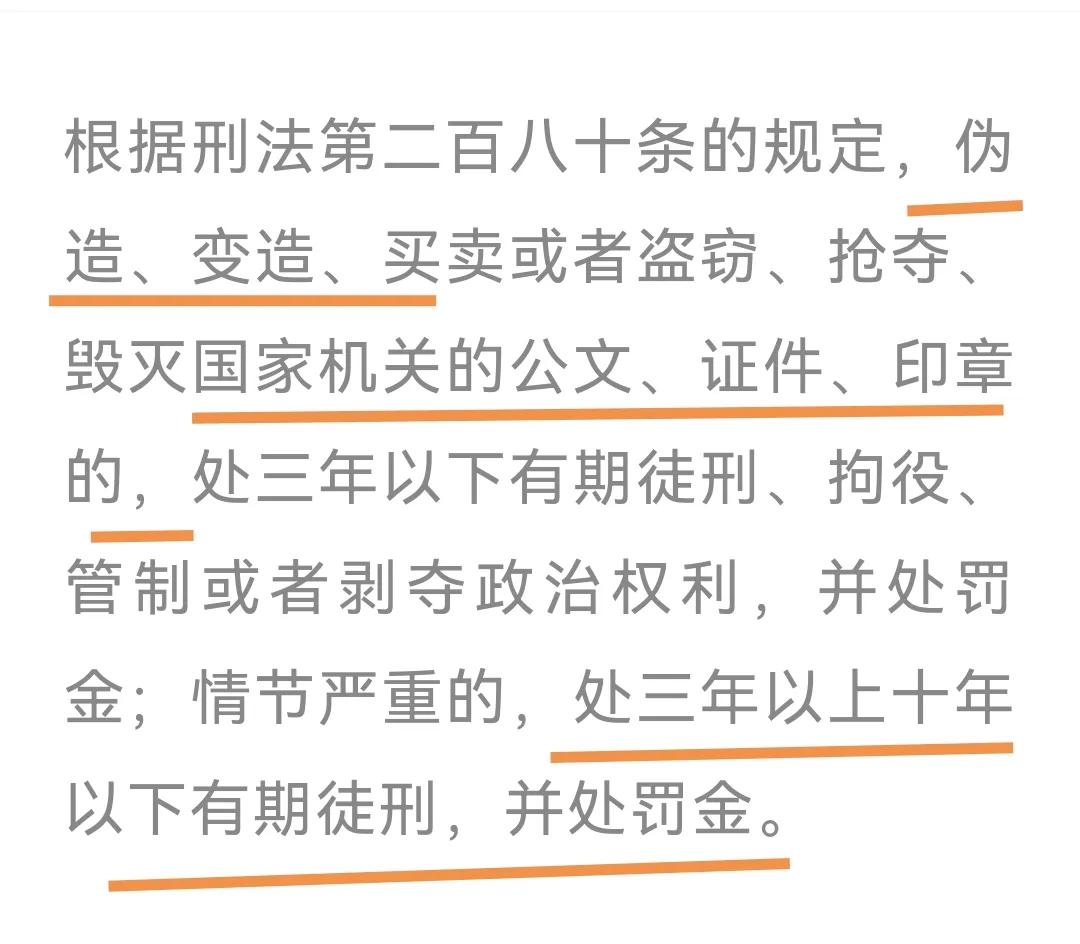 某些“回流生”是否涉嫌伪造国家机关文件、印章？查，严查，如有，有司部门应尽快行动